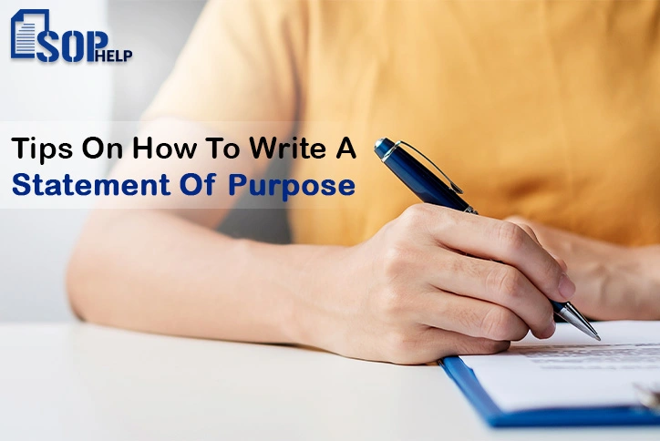 Tips On How To Write A Statement Of Purpose banner