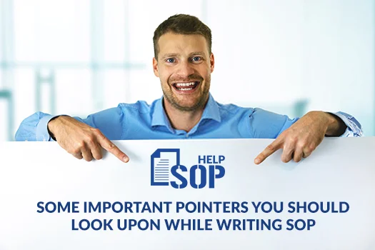 Important SOP Pointers