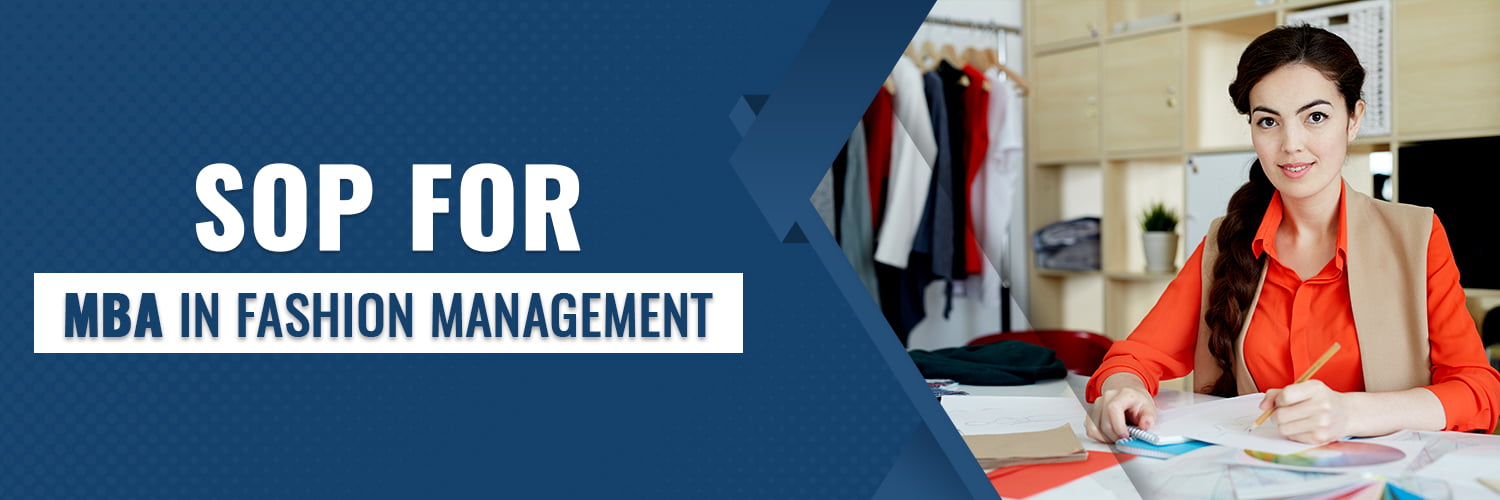 SOP For MBA In Fashion Management Banner