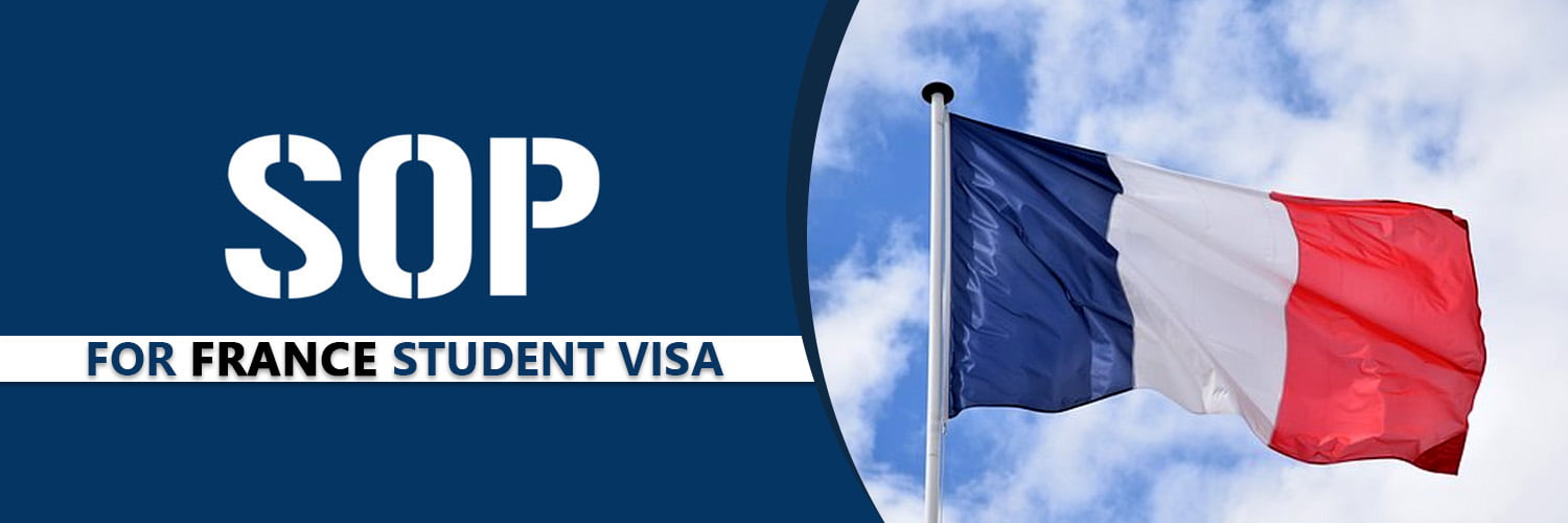 SOP for France Student Visa Banner