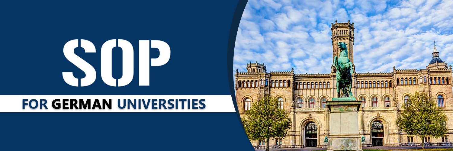 SOP For German Universities Banner