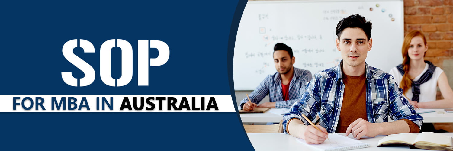 SOP For MBA in Australia Banner