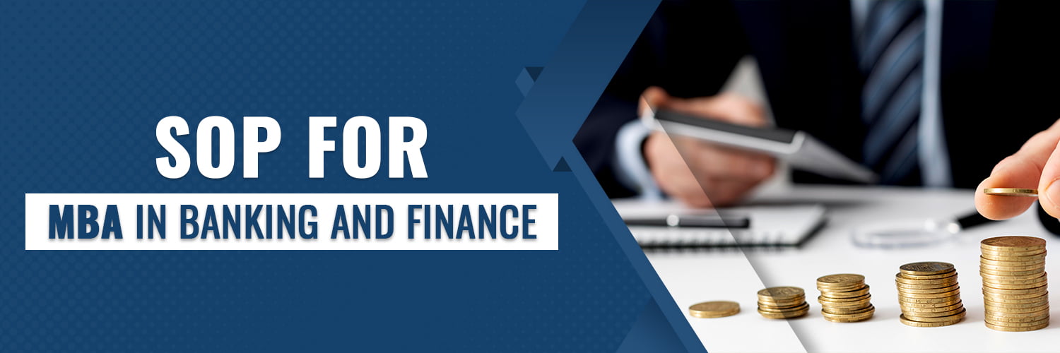 SOP For MBA In Banking And Finance Banner