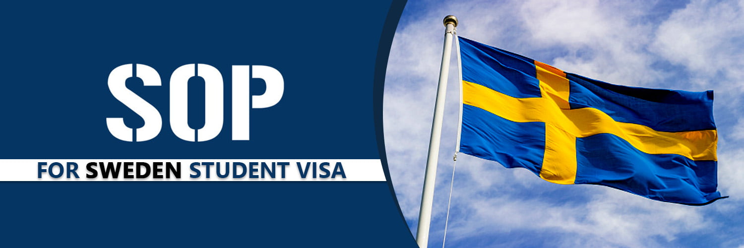 SOP for Sweden Student Visa Banner