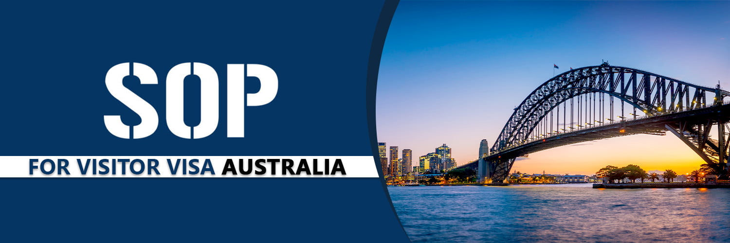 SOP For Visitor Visa Australia Banner