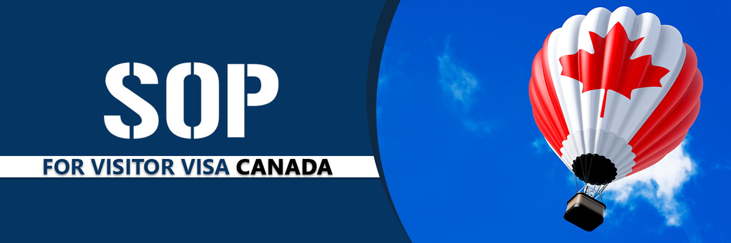 SOP for Visitor Visa Canada Banner