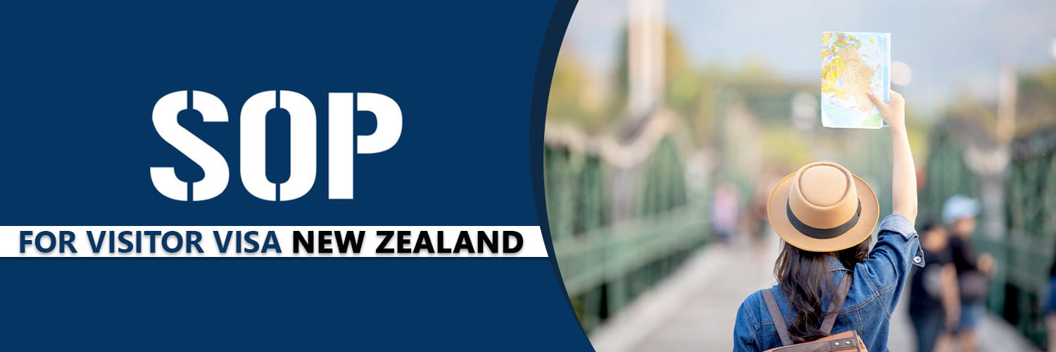 SOP for Visitor Visa New Zealand Banner