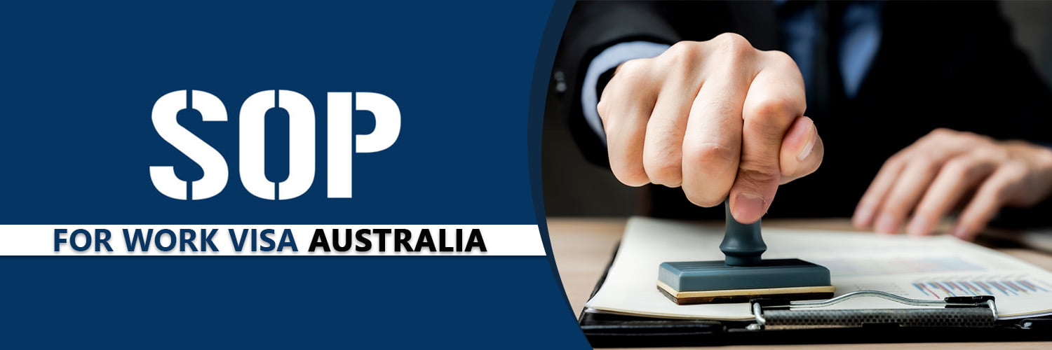 SOP for Work Visa Australia Banner