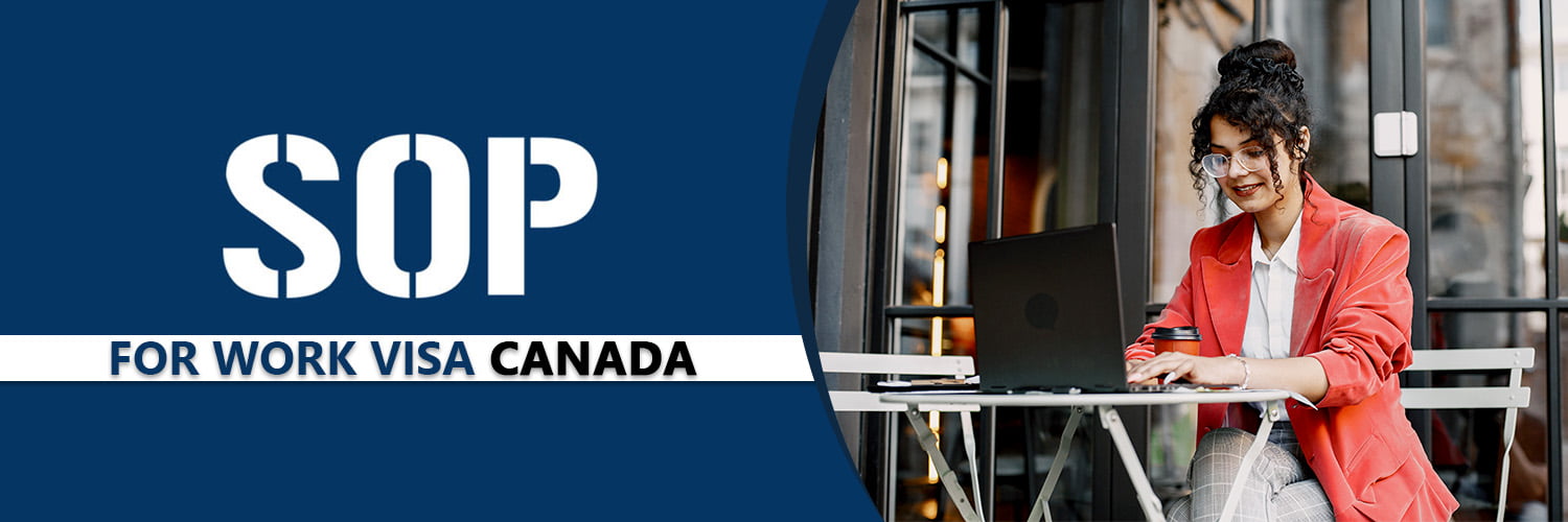 SOP for Work Visa Canada Banner