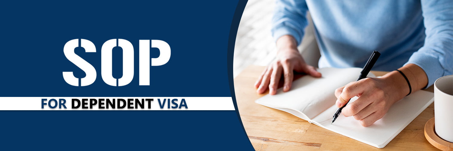 SOP For Dependent Visa Banner