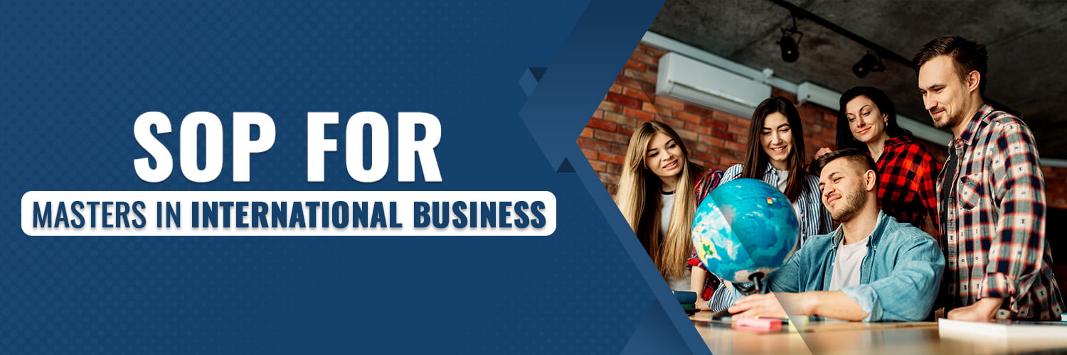 SOP for Masters in International Business Banner