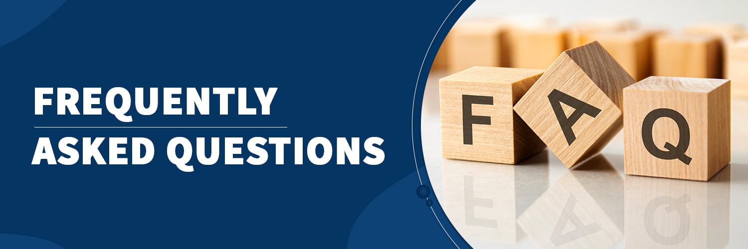 Frequently Asked Questions Banner