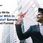 How To Write SOP For MBA In Australia? Sample PDF And Format Banner