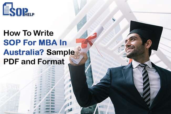 How To Write SOP For MBA In Australia? Sample PDF And Format Banner