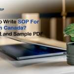 How To Write SOP For MBA In Canada? Format And Sample PDF Banner