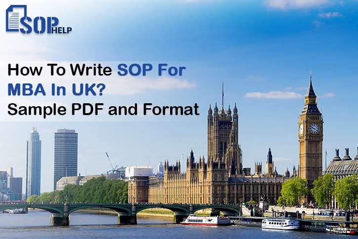 How To Write SOP For MBA In the UK? Sample PDF And Format Banner