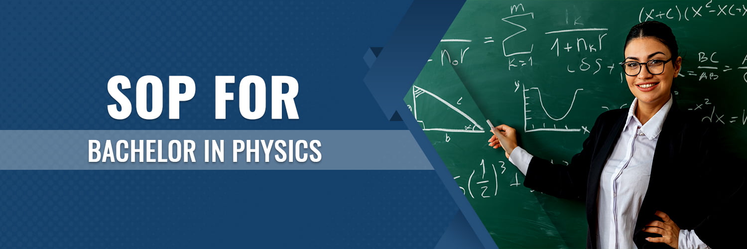 SOP for Bachelor in Physics Banner