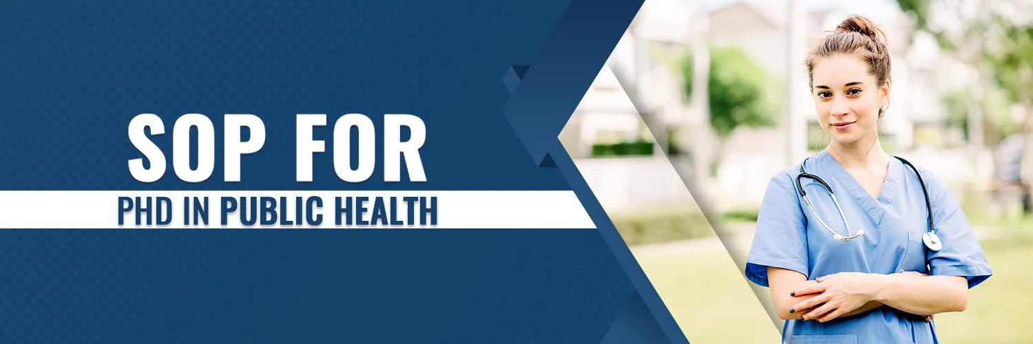 SOP for PhD in Public Health Banner