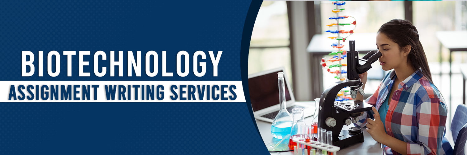 Biotechnology Assignment Writing Services Banner